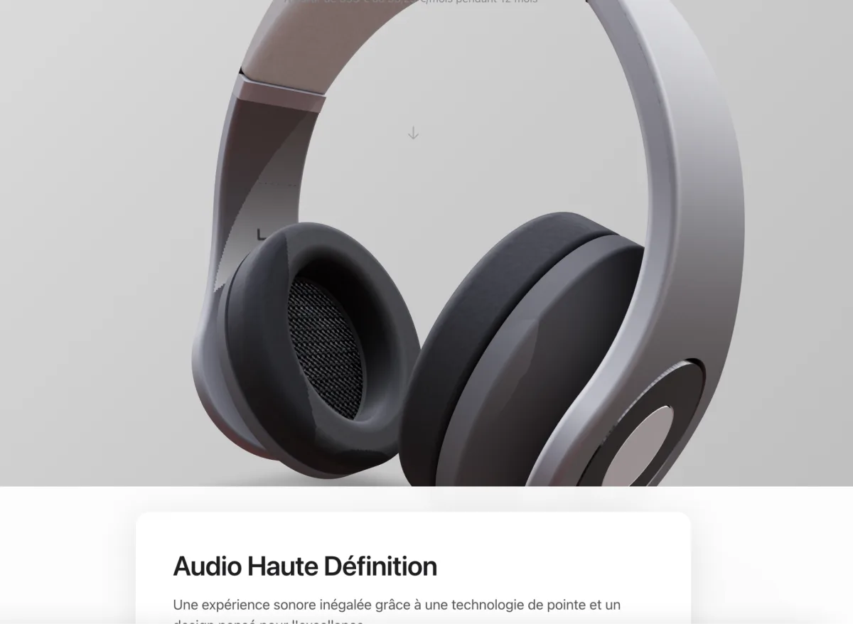High-definition audio product page